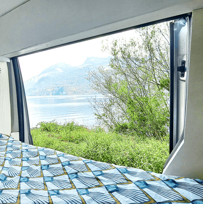 Vue depuis le lit Vue depuis le lit